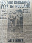 OCT 26, 1944 NEWSPAPER PAGE #2061- CMNDR C.W. NIMITZ JR & ADMIRAL NIMITZ — photo 1