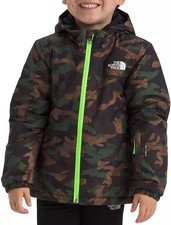 The North Face Little Kids' Freedom Insulated Jacket Camouflage Size 4 NWT
