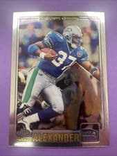 2001 Topps Chrome Football - SHAUN ALEXANDER #143 - Seattle Seahawks