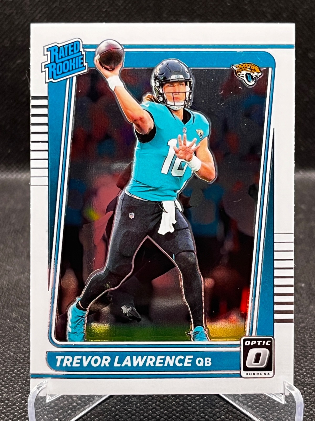2021 Donruss Optic #201 Trevor Lawrence RR RC