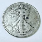 1944 Walking Liberty Half Dollar 90% Silver Circulated Coin #5110