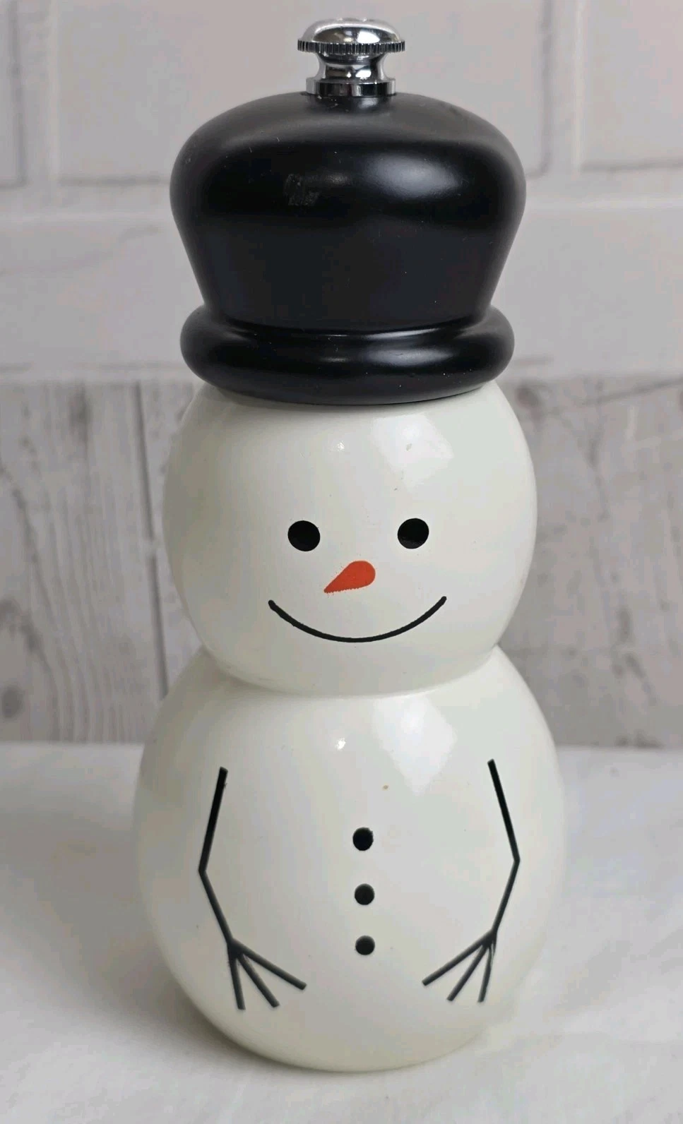 Fletchers Mill 6” Snowman Pepper Grinder USA