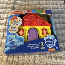 Melissa  Doug Blue Clues Take Along House