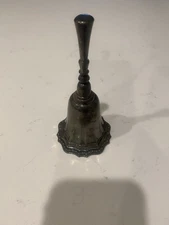 Vintage Avon 1970s Silverplate Dinner/Butler Bell Nice Patina 