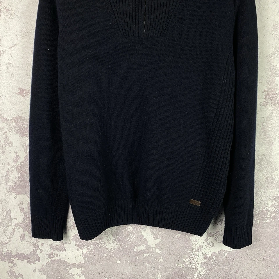 Suéter De Colección Lana Barbour Para Hombre Lujo Manga Larga Y2K Talla L Foto 3 de 4
