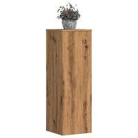 PflanzenstäNder 2 Stk. Artisan-Eiche 33X33X100 Cm Holzwerkstoff