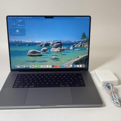 2021 Apple MacBook Pro 16'' M1 Pro 14C GPU 3.2GHz 16GB RAM 512GB SSD A2485
