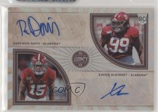 2020 Legacy Futures Ink Combos Silver Raekwon Davis Xavier McKinney Auto u6m