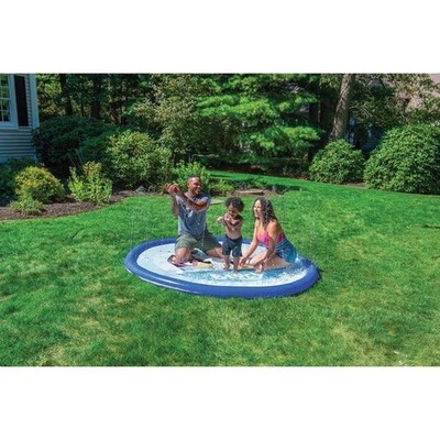 Bluey Splash Pad 8 ft Kids Outdoor Water Sprinkler Play Mat