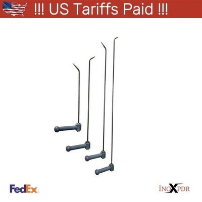 Universal PDR INOX 2-teiliges 360° drehbares lackloses Ausbeul-Reparaturstang...