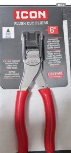 ICON PFC-600 (57683) 6" Flush Cut Pliers 3/4" Jaw Capacity - New