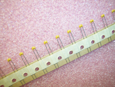 QTY (100) 220pf 50V 5% COG .1ls RADIAL CERAMIC MLCC CAPACITORS K221J15COGT5TL2 