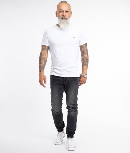 Rock Creek Herren Jeans Hose Sweat-Hose Bikerhose Dunkelgrau Herrenjeans RC-2188 - Bild 5 von 9