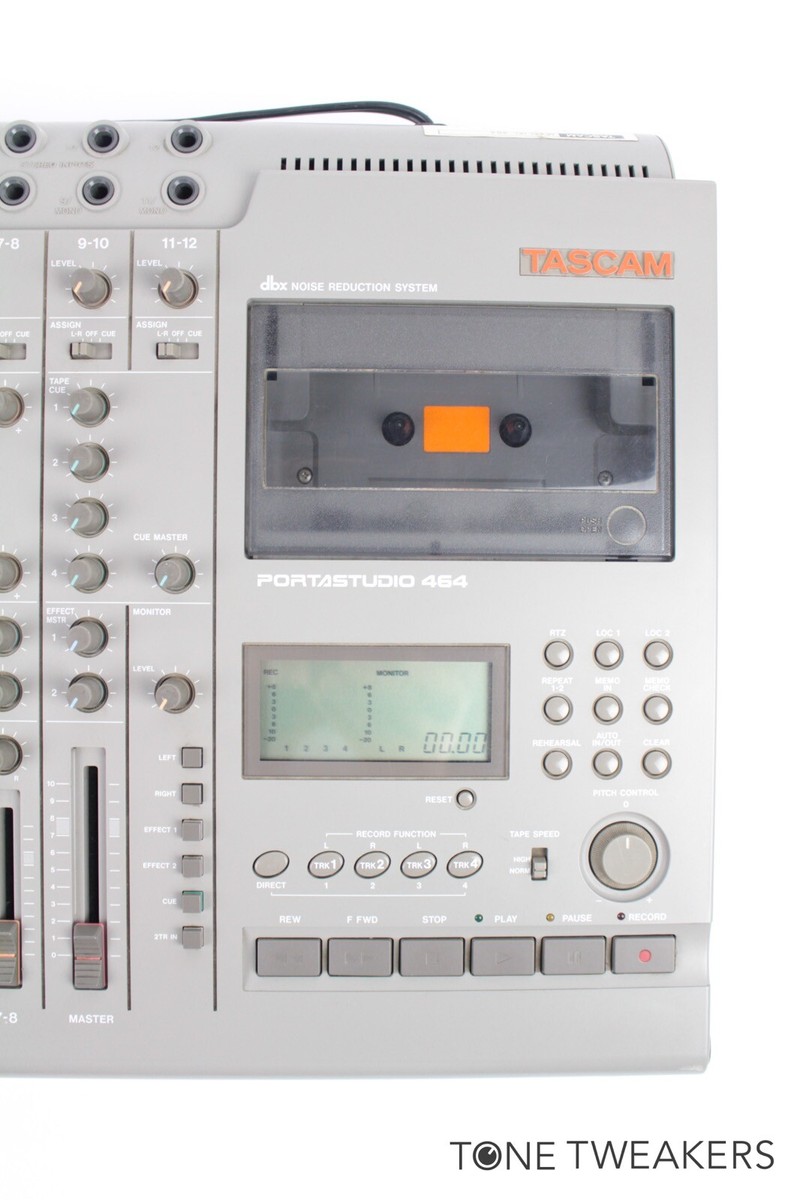 【ジャンク品】TASCAM PORTASTUDIO464 TASCAM PORTASTUDIO 464 *AS-IS* multitrack tape recorder lofi