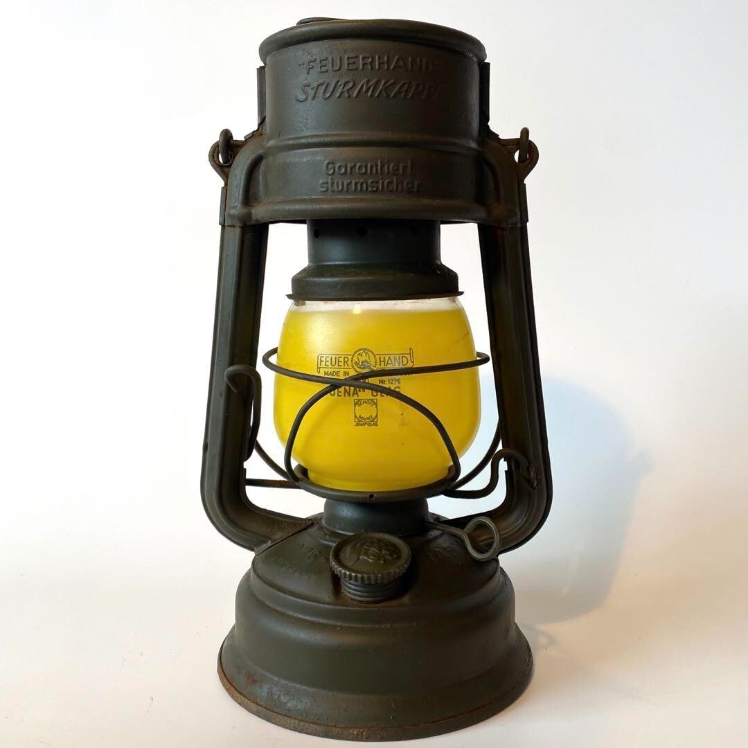 FEUERHAND 276 STK vintage hurricane lantern made in Germany l11