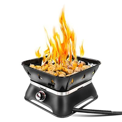 Firecube 805 Portable 14inch Propane Gas Fire Pit For Camping With Cover Carry K