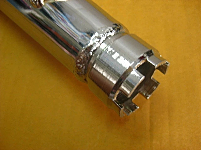 Fit YAMAHA YL2  YB100 EXHAUST MUFFLER PIPE 1 PCS. NEW  "VINTAGE"  [mi1971] Foto 3 de 4