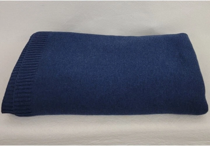 Manta de algodón azul marino SÍ limonada rosa usada en excelente estado envío gratuito Foto 4 de 4