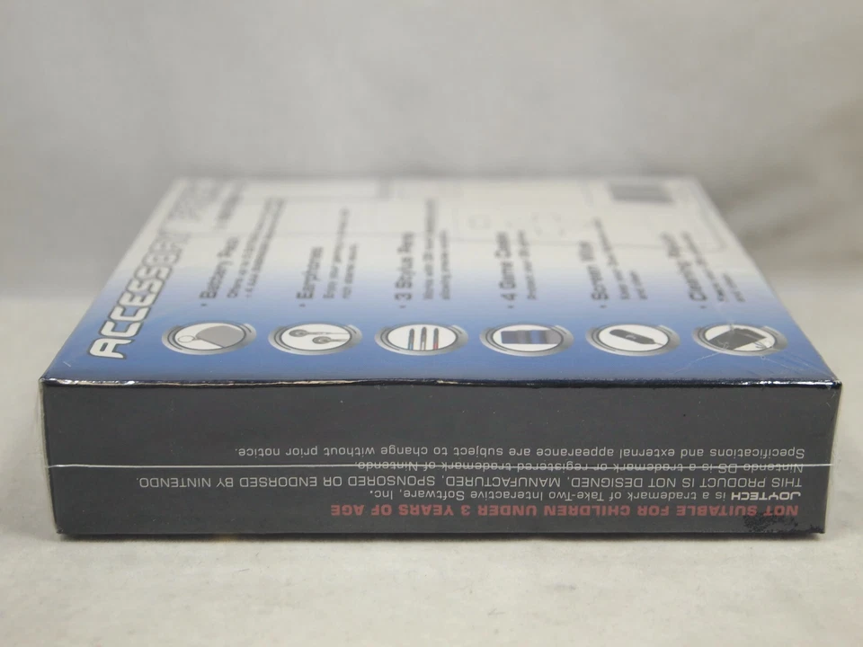 Nintendo DS Joy Tech Accessory Pack Battery 3 Stylus Earbuds Game Cases New - Image 4 of 4