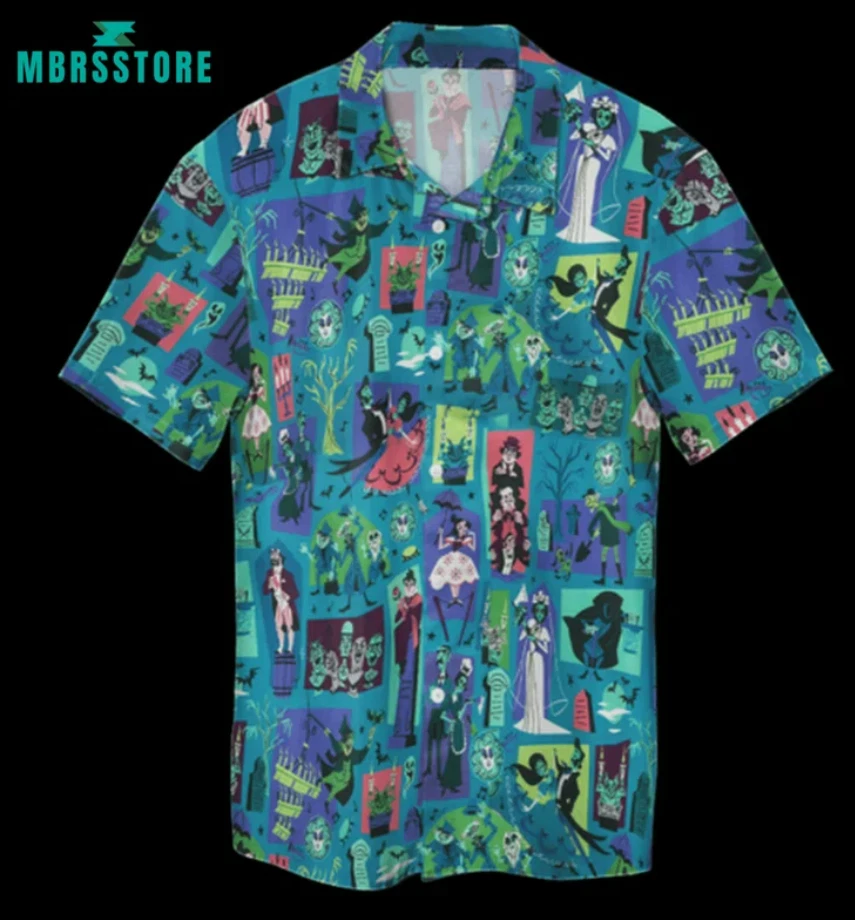 Haunted Mansion Funny 3D HAWAII SHIRT