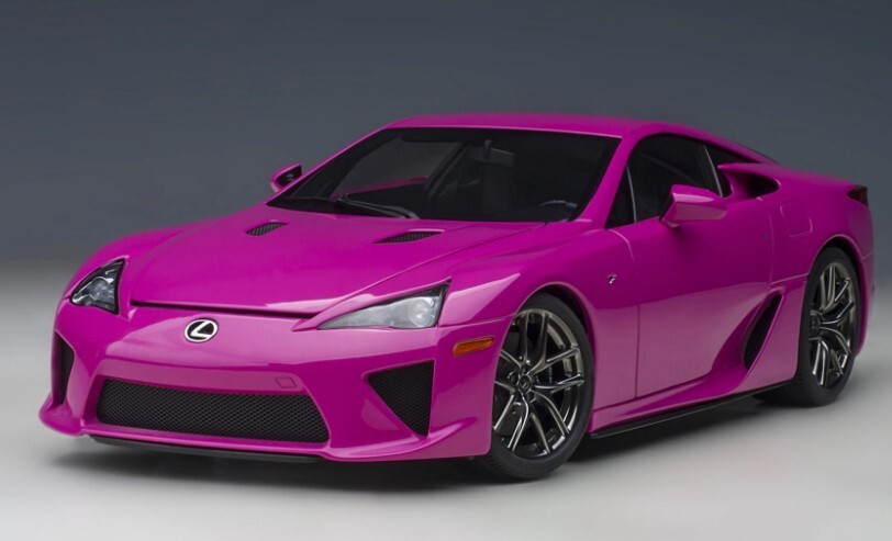 78859 AUTOart 1:18 Lexus LFA Passionate Pink model car | eBay
