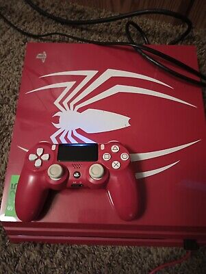 Sony PlayStation 4 PS4 Pro 1TB Marvel Spider-Man Limited Edition