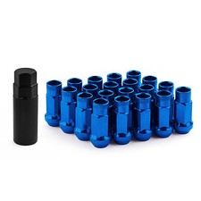 20pcs Forged Steel Racing Wheel Lug Nuts 47mm Open End M12 X 1.5mm M12 X 1.25mm