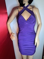 Cute Mini Purple Dress Size M
