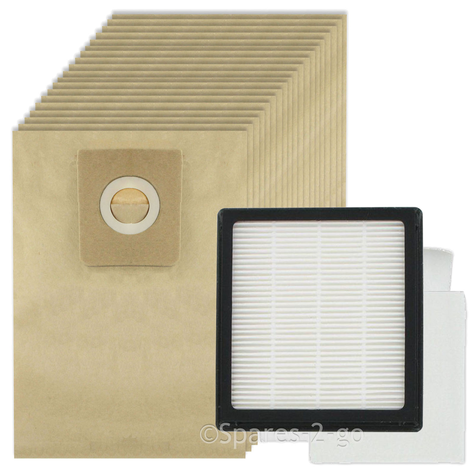 20x Sacchetti Compatibile Con Nilfisk / Alto Gm 310, 310 Spring, 320