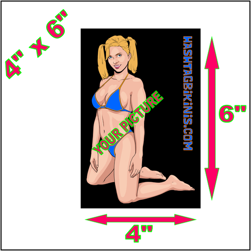 👙4"x6" FOTO👙 KALINKA FOX ONE ¡FOTO BRILLANTE! COSPLAY/MODELO/SEXY 💌 #KF146o - Imagen 4 de 4
