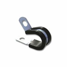 Image of PEARL CONSUMABLES RUBBER LINED PIPE CLIPS 13MM PACK OF 10 PCP681