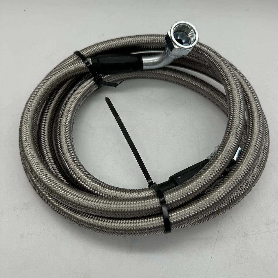 Heavy Duty Transmission Cooler Lines Hose Kit for 96-02 Dodge Ram Cummins 47RE - Изображение 4 из 4