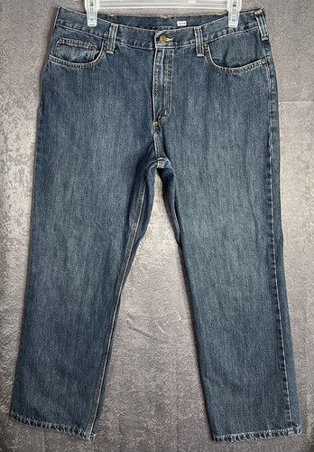 Carhartt Herren Relaxed Fit Holter Straight Leg Jeans 38 x 30