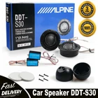 Pair Alpine DDT-S30 360W 2.5CM 1" Soft Dome Balanced Car Audio Speakers Tweeters