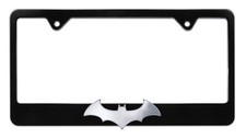 Batman Bat 3d Black License Plate Frame Officially Licensed Product Batman Bat 3d Black License Plate Frame Officially Licensed Product