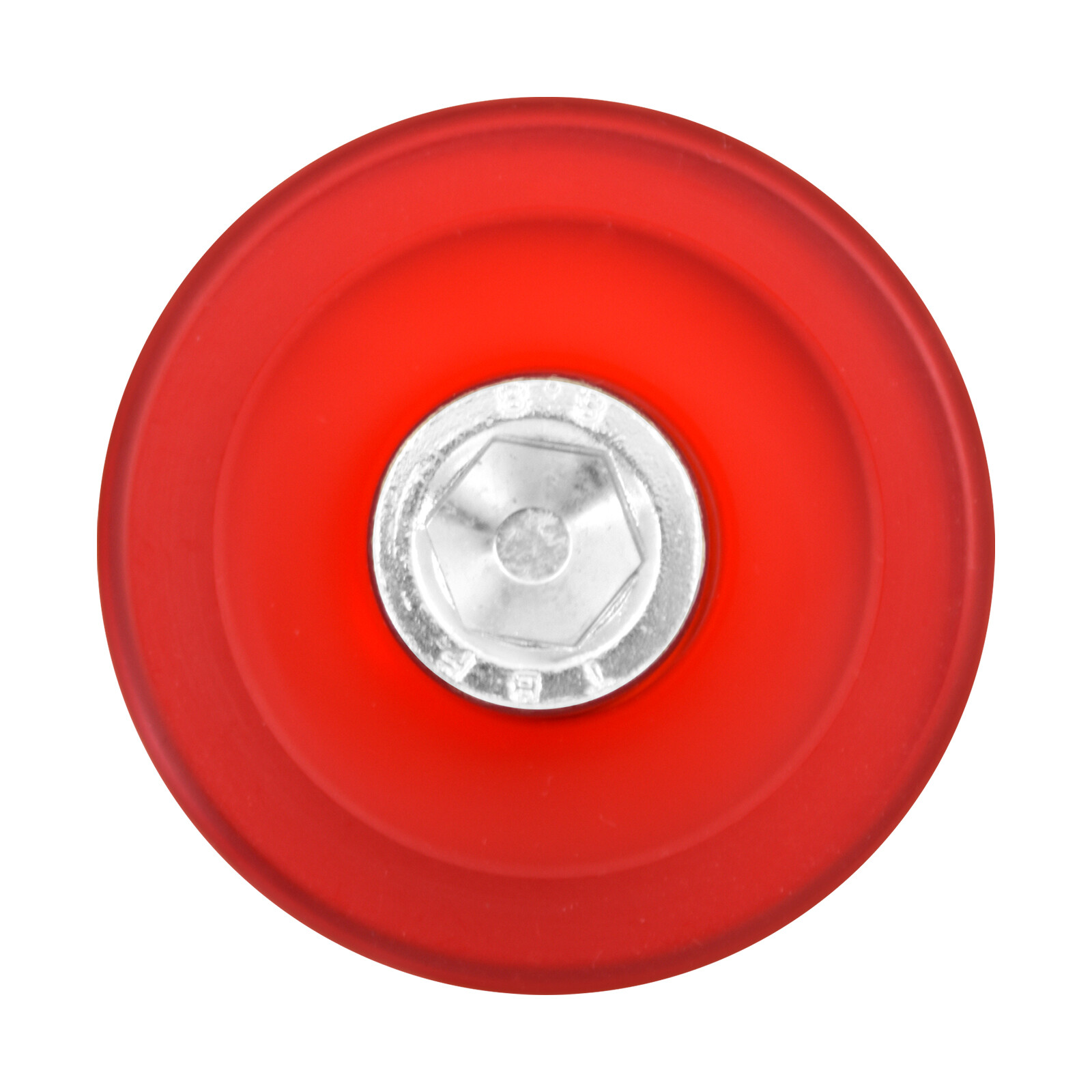 F&R Crash Bar Guard M12 Red Bars Screw End Cap Bolt Ball Fit For Harley Touring