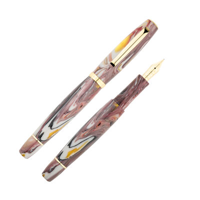 Scribo La Dotta Fountain Pen in Orefici - Extra Fine 14kt Flexible Gold Nib NEW