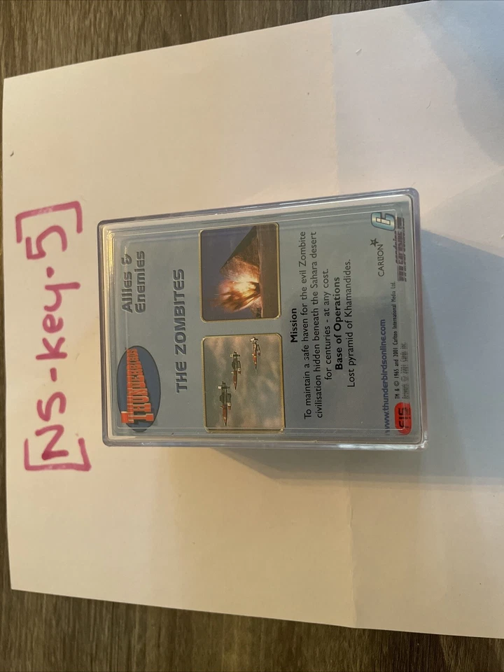 THUNDERBIRDS - Complete VINTAGE Base Set (72 Cards) - Cards Inc - 2001 - Image 3 of 4