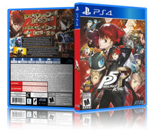 P5: Persona 5 Royal - Replacement PS4 Cover and Case. NO GAME 