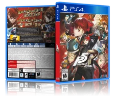 P5: Persona 5 Royal - Replacement PS4 Cover and Case. NO GAME!!