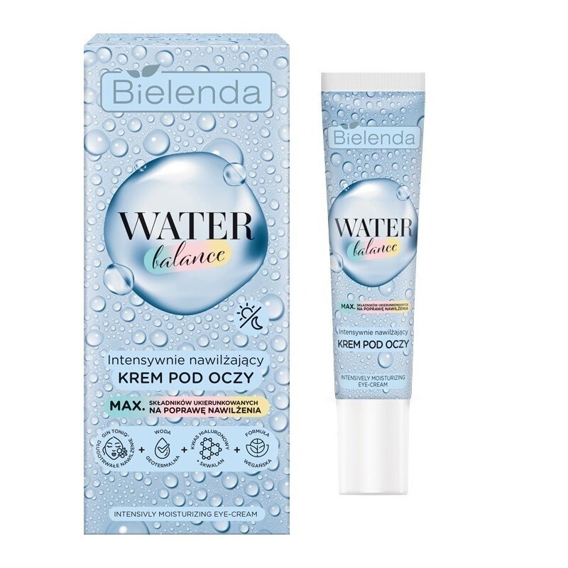 Bielenda WATER BALANCE Intensively Moisturising Eye Cream 15ml