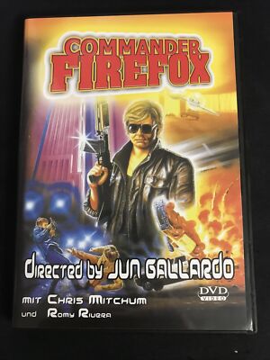 Commander Firefox - Christopher Mitchum & Romy Rivera DVD Zustand Sehr Gut @A13