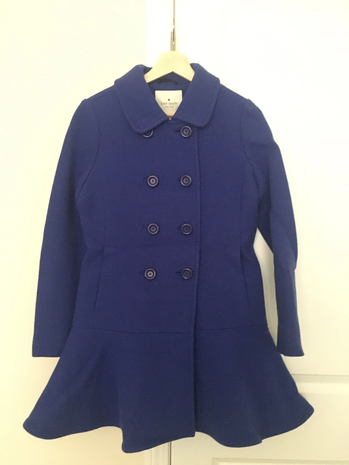 Cappotto blu Kate Spade XS
