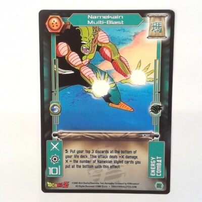 Dragon Ball Z TCG (2005) Score Namekian Multi-Blast 102 Rare NM Set: Showdown