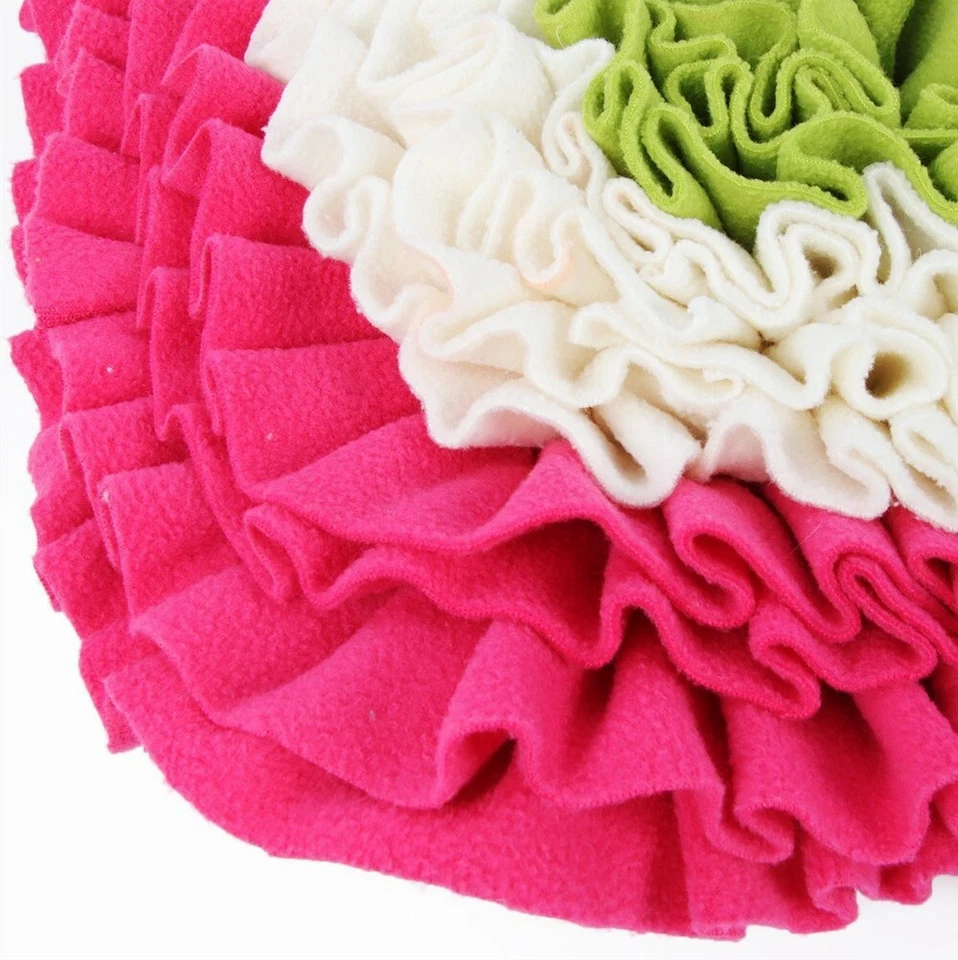 Schnüffelteppich Hundspielzeug Intelligenz Trainingsmatte Futtermatte 35x35cm - Bild 2 von 3