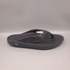 Oofos Sandal Womens 10 US Black OOmega OOlala Flip Flop EU 41 Black Comfort
