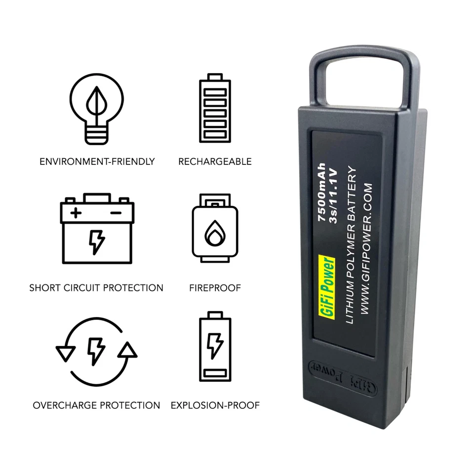 MaximalPower 7500 мАч 3S литий-полимерный аккумулятор Yuneec Typhoon дрон + Q500 + PRO 4K Quad - Изображение 4 из 4