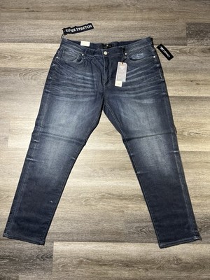 Jordan Craig Legacy Edition Aarons Men Aged Wash Super Stretch Jeans 42x32 *NEW*