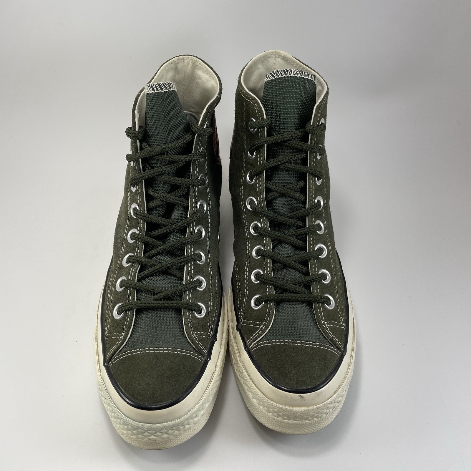 Converse Chuck Taylor 70 HI 'Utility Green' Suede Sneaker Mens Size 8, Womens 10 thumbnail 11