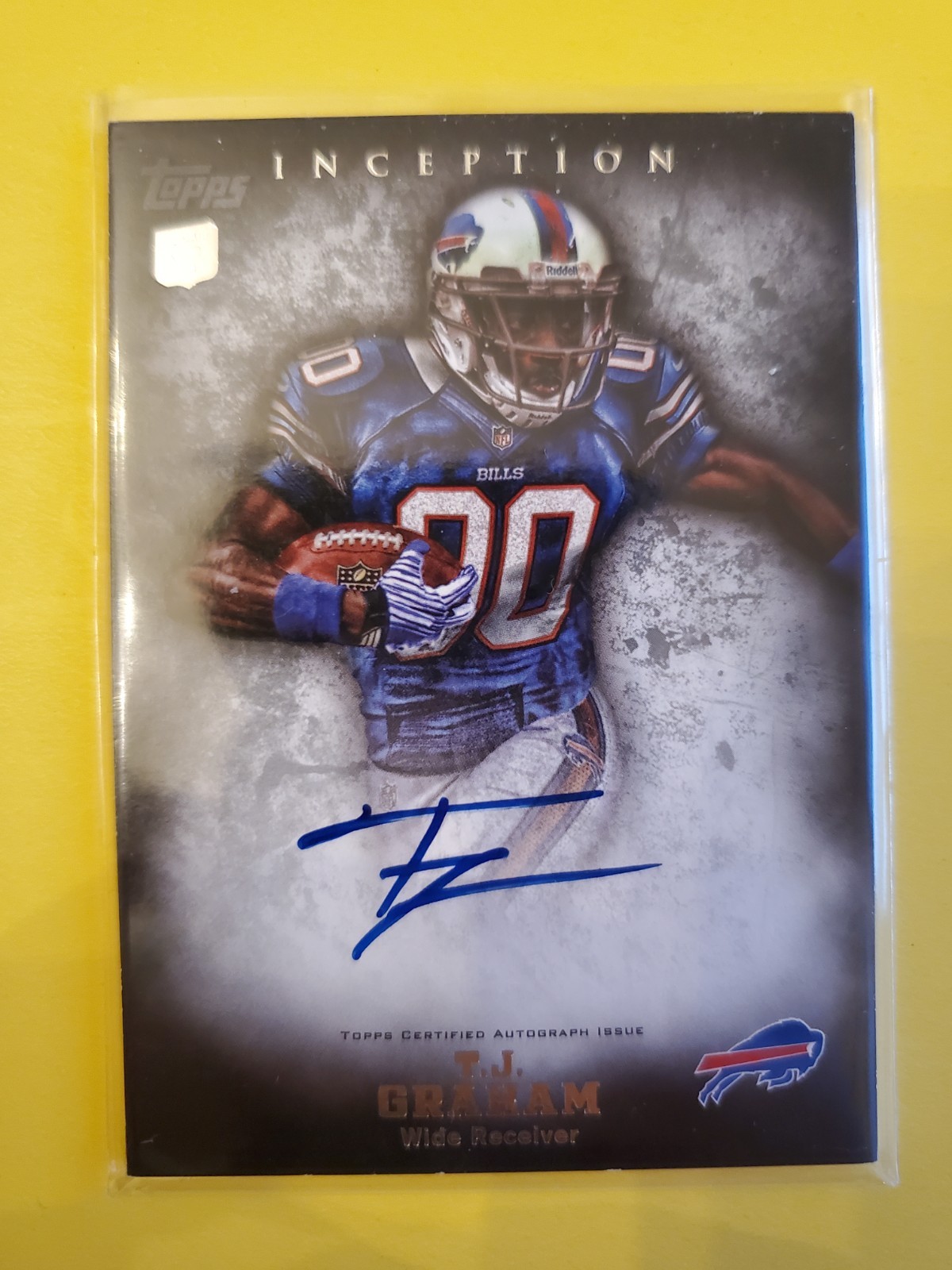 TJ Graham Topps Inception #131 Autograph